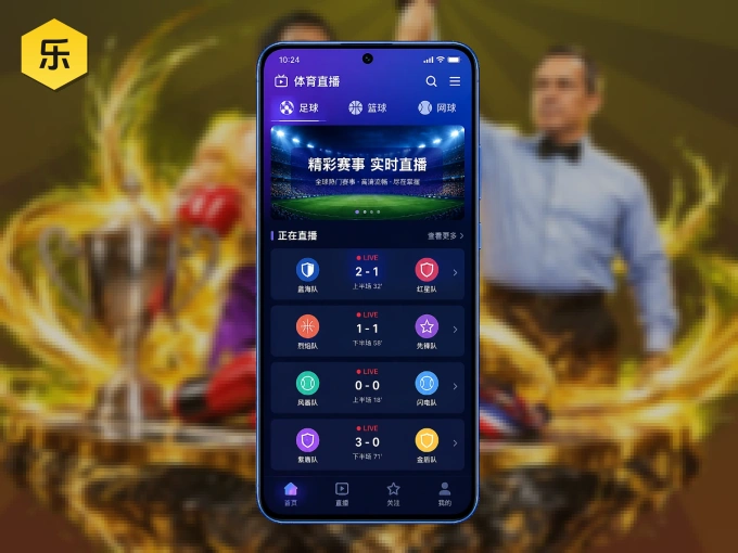 掌上乐竞体育，口袋里的体坛赛事现场
